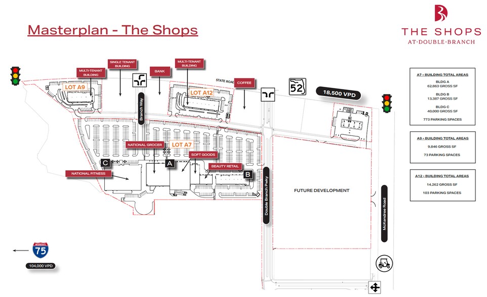 SR 52 & Double Branch Parkway, San Antonio, FL à louer - Plan de site – Image 2 sur 3