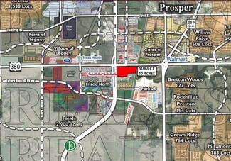 Plus de détails pour US Hwy 380, Prosper, TX - Terrain à vendre