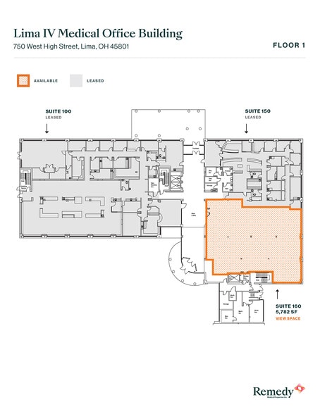 750 W High St, Lima, OH à louer - Plan d’étage – Image 2 sur 5