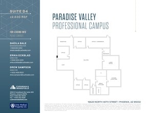16620 N 40th St, Phoenix, AZ à louer Plan de site– Image 1 sur 1