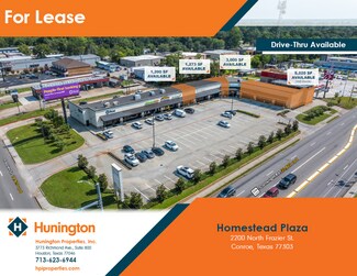 Plus de détails pour 2200 N Frazier St, Conroe, TX - Local commercial à louer