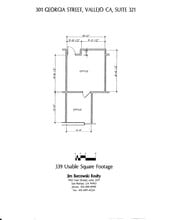 301 Georgia St, Vallejo, CA à louer Plan de site– Image 1 sur 4