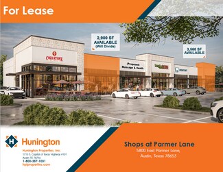 Plus de détails pour 5800 E Parmer Ln, Manor, TX - Local commercial à louer