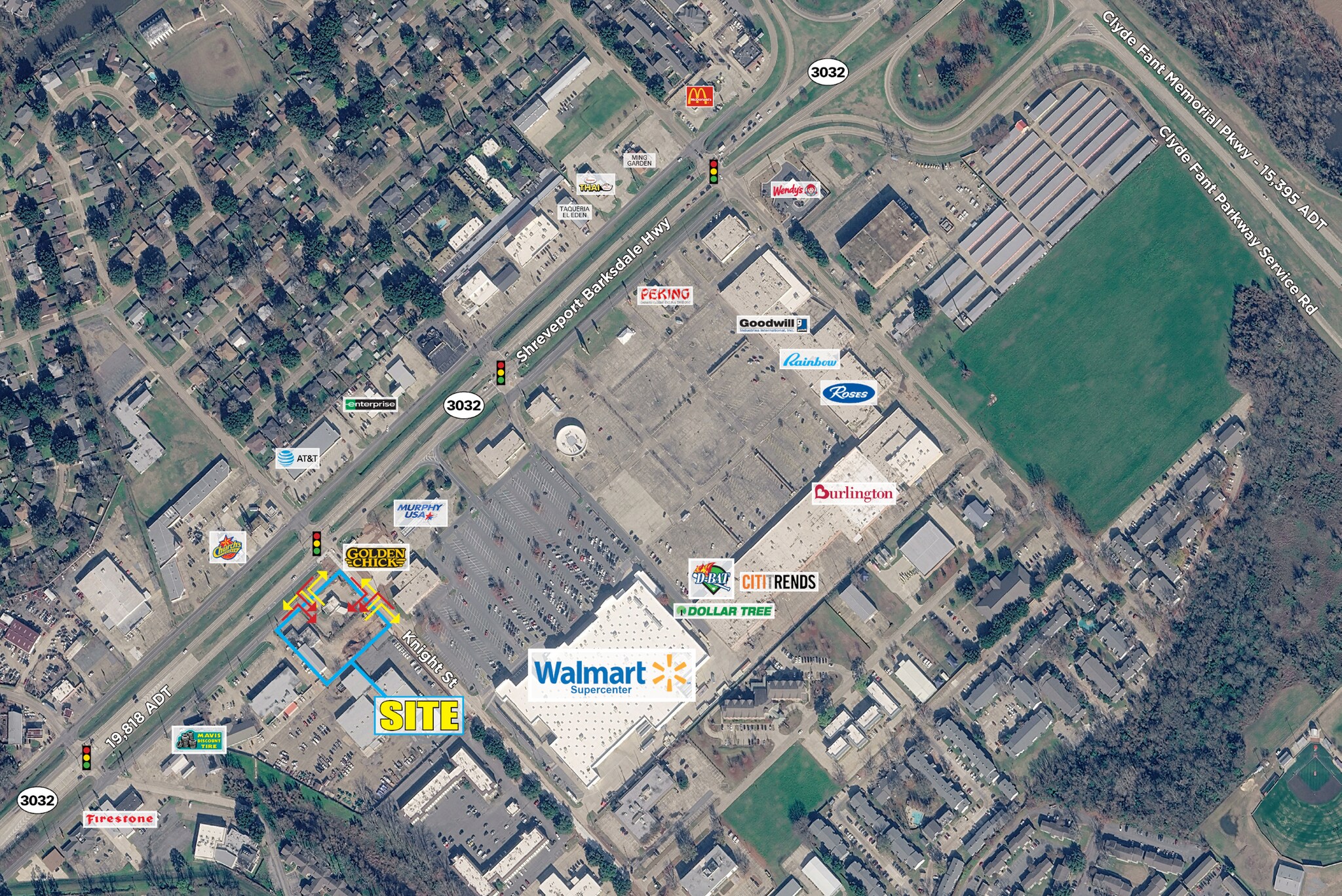1051 Shreveport Barksdale Hwy, Shreveport, LA à louer Photo principale– Image 1 sur 7