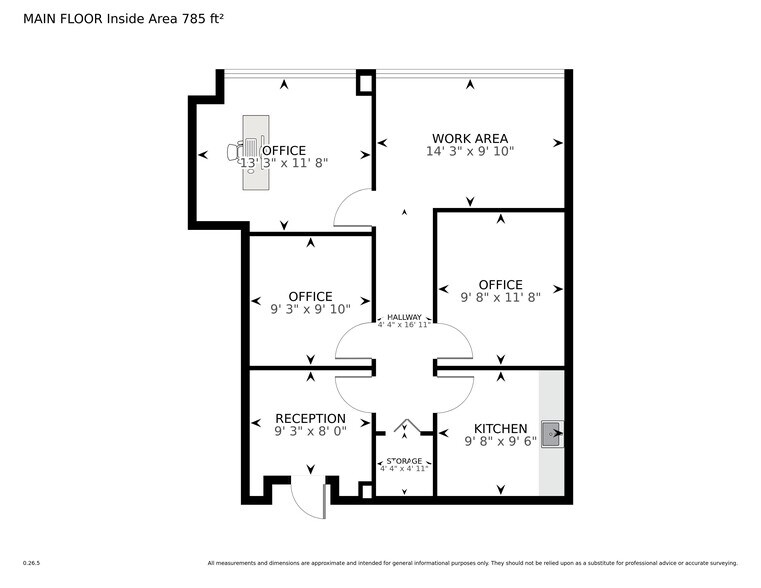 19465 Deerfield Ave, Lansdowne, VA à louer - Plan d’étage – Image 2 sur 25