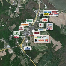 1856 Tappahannock Blvd, Tappahannock, VA - Vue aérienne  vue de carte