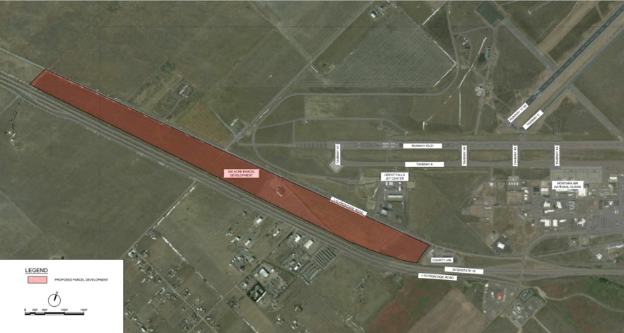 Great Falls International Airport, Great Falls, MT à louer Aérien– Image 1 sur 2