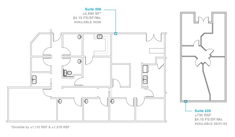 8939 Villa La Jolla Dr, La Jolla, CA à louer Plan d’étage– Image 1 sur 1