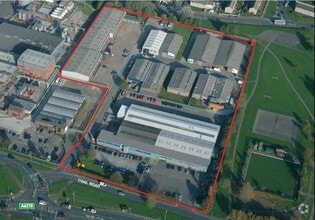 Coal Rd, Leeds, WYK - VUE AÉRIENNE vue de carte