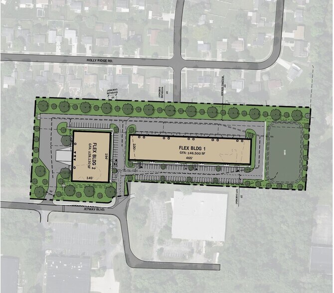 1931 Jetway Blvd, Columbus, OH à louer - Photo de l’immeuble – Image 2 sur 7