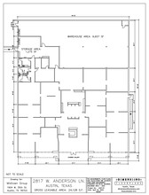 2817 W Anderson Ln, Austin, TX à louer Plan d’étage– Image 1 sur 1