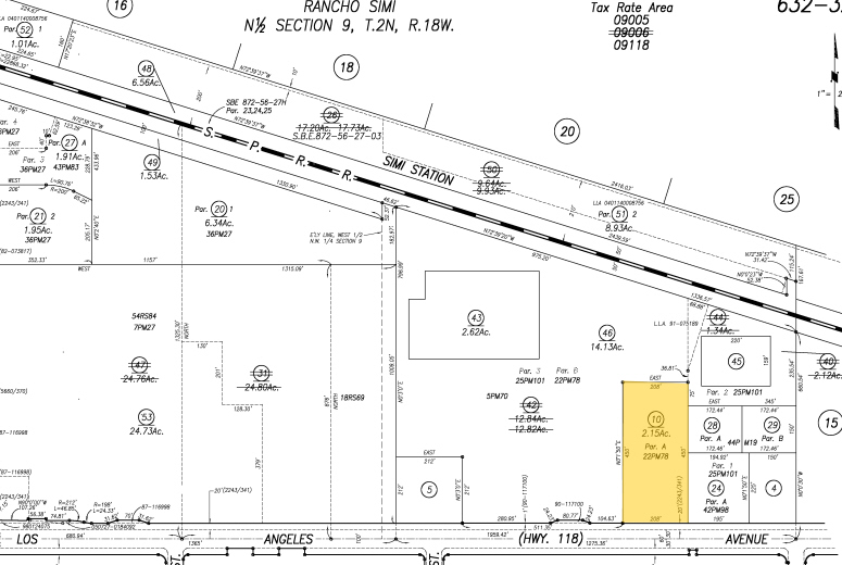 1445 E Los Angeles Ave, Simi Valley, CA à louer - Plan cadastral – Image 3 sur 4
