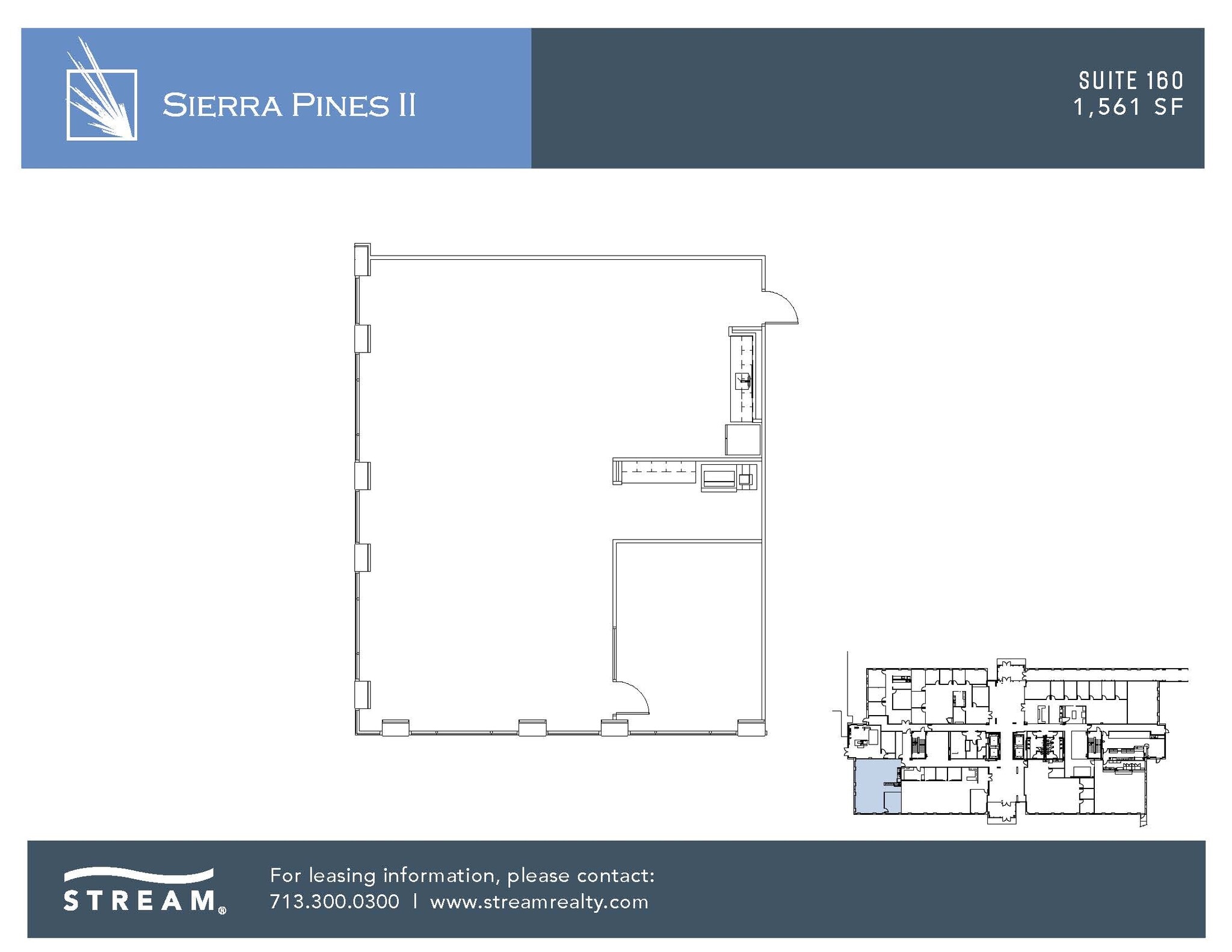1575 Sawdust Rd, The Woodlands, TX à louer Plan d’étage– Image 1 sur 1