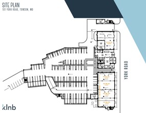 101 York Rd, Towson, MD à louer Plan d’étage– Image 1 sur 1