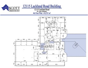 12115 Lackland Rd, Maryland Heights, MO à louer Plan d’étage– Image 1 sur 19