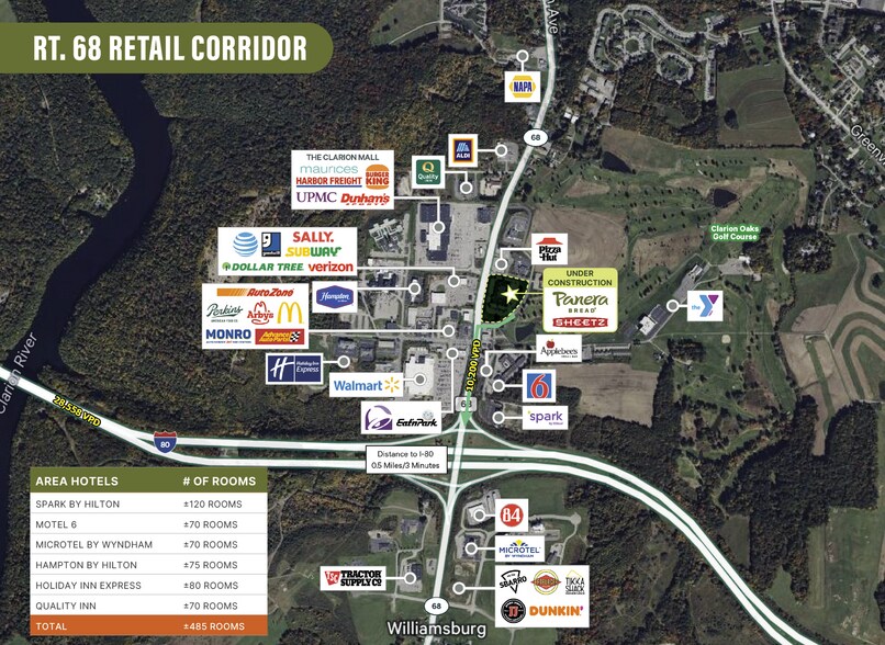 45 Holiday Inn Rd, Clarion, PA à vendre - Photo de l’immeuble – Image 3 sur 8