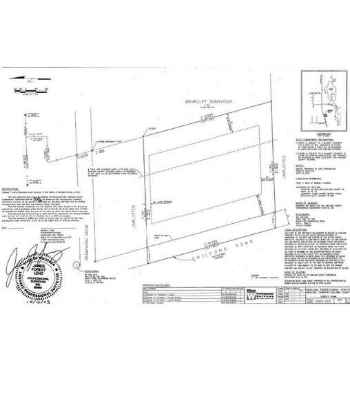 2753 S Milford Rd, Highland Township, MI à vendre - Plan cadastral – Image 2 sur 3