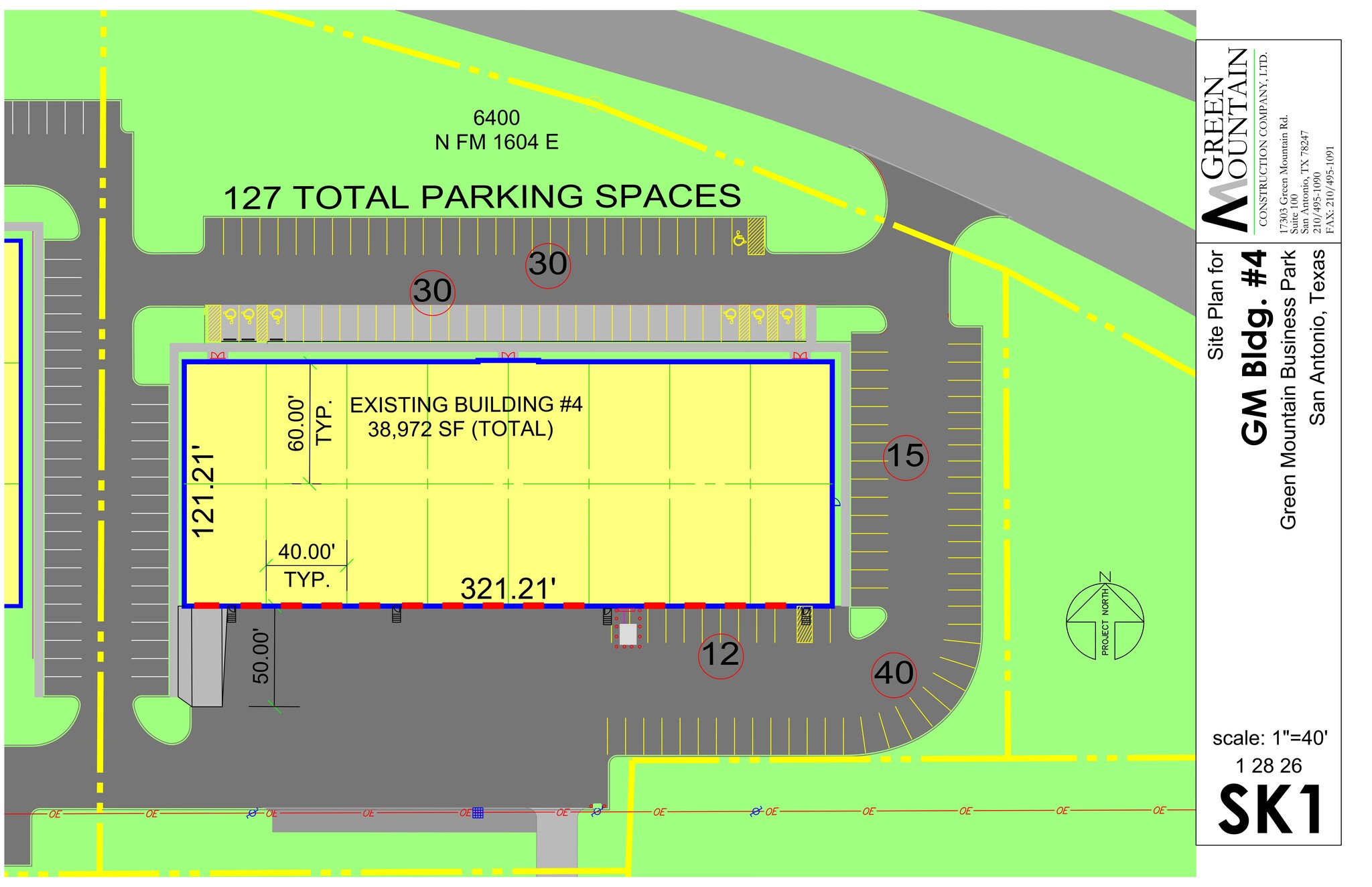 17280 Green Mountain Rd, San Antonio, TX à louer Plan de site– Image 1 sur 1