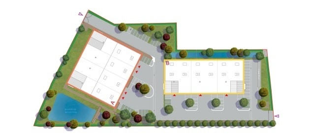 Industriel/Logistique dans Montgeron à vendre - Plan de site – Image 3 sur 4