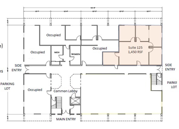 1870 Olympic Blvd, Walnut Creek, CA à louer Plan d’étage– Image 1 sur 7