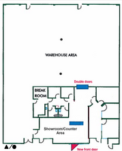 1989-1997 Burroughs Ave, San Leandro, CA à louer Plan d’étage– Image 2 sur 2