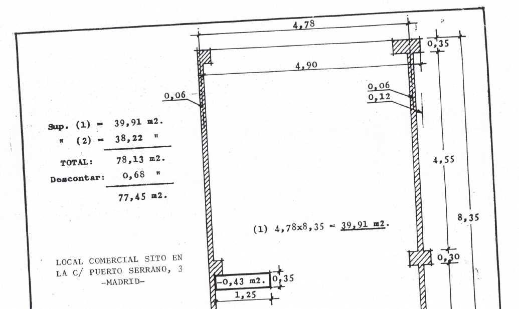 Calle de Puerto Serrano, 3, Madrid, Madrid à louer Plan d’étage type– Image 1 sur 1
