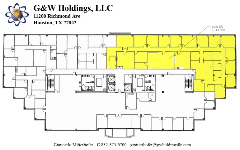 11200 Richmond Ave, Houston, TX à louer Plan d’étage– Image 1 sur 1