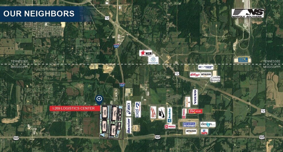I-269, Byhalia, MS à louer - Aérien – Image 3 sur 5