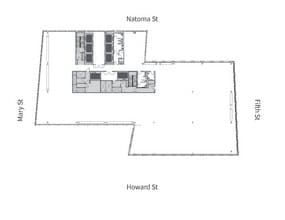 415 Natoma St, San Francisco, CA à louer Plan d’étage– Image 1 sur 1