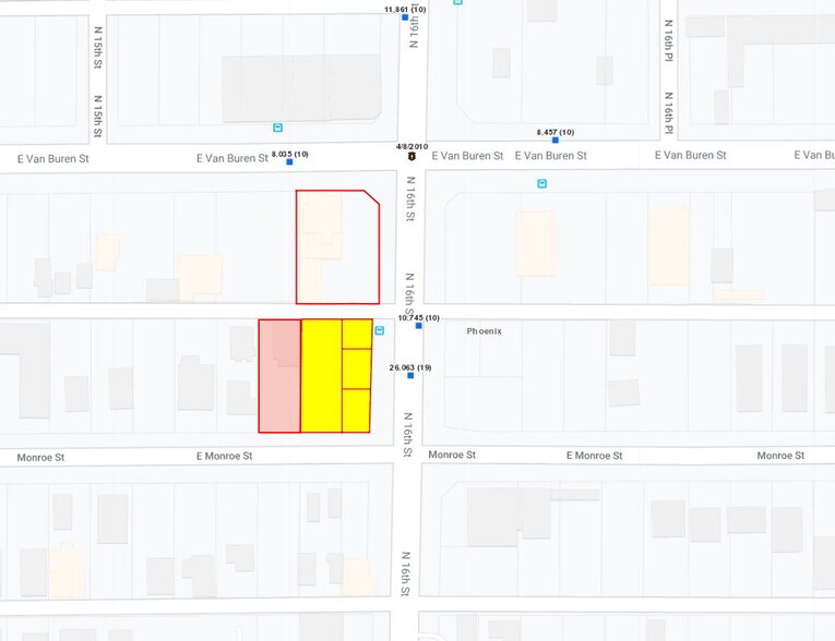 1542 E Monroe St, Phoenix, AZ à vendre - Photo de l’immeuble – Image 2 sur 2