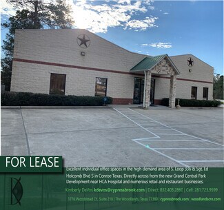 Plus de détails pour 945 Sgt. Ed Holcombe Blvd S, Conroe, TX - Bureau à louer