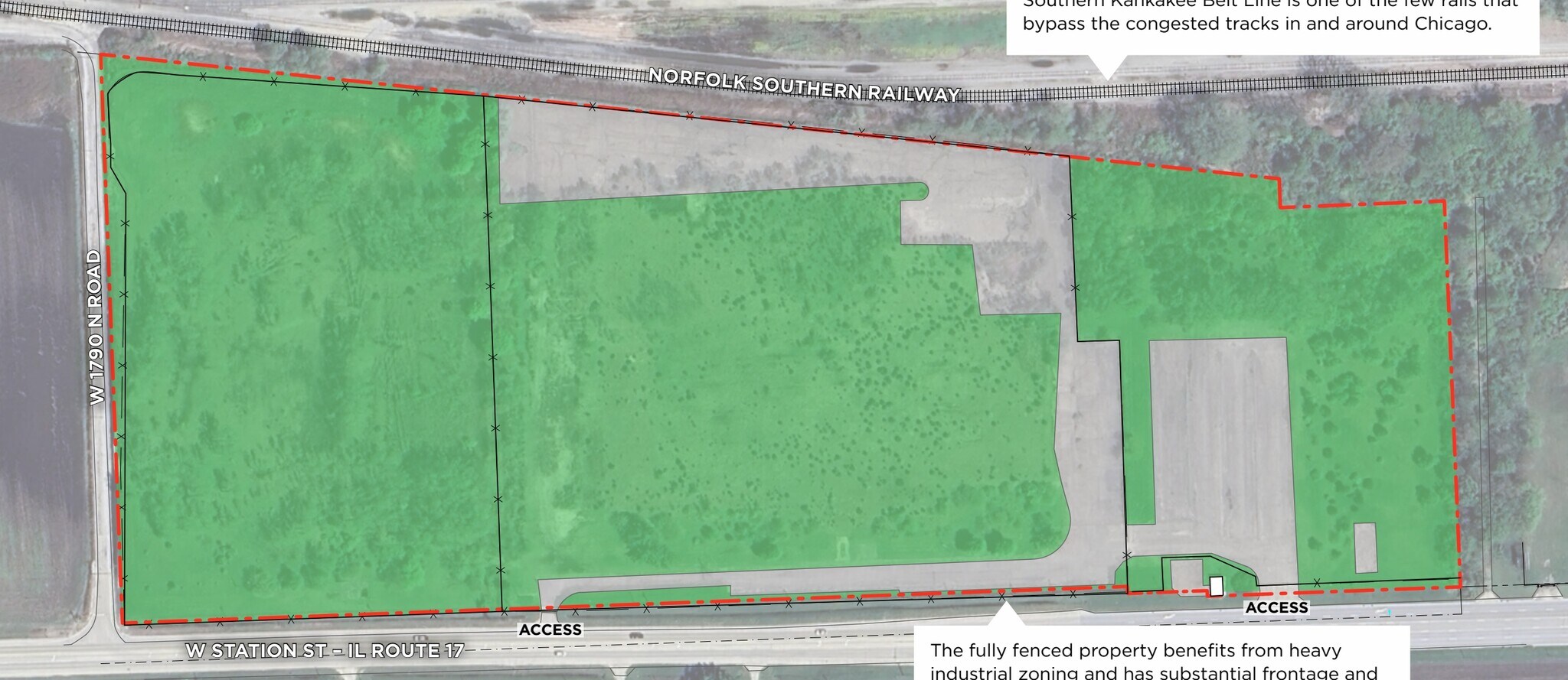2475 W Station St, Kankakee, IL à louer Plan de site– Image 1 sur 7