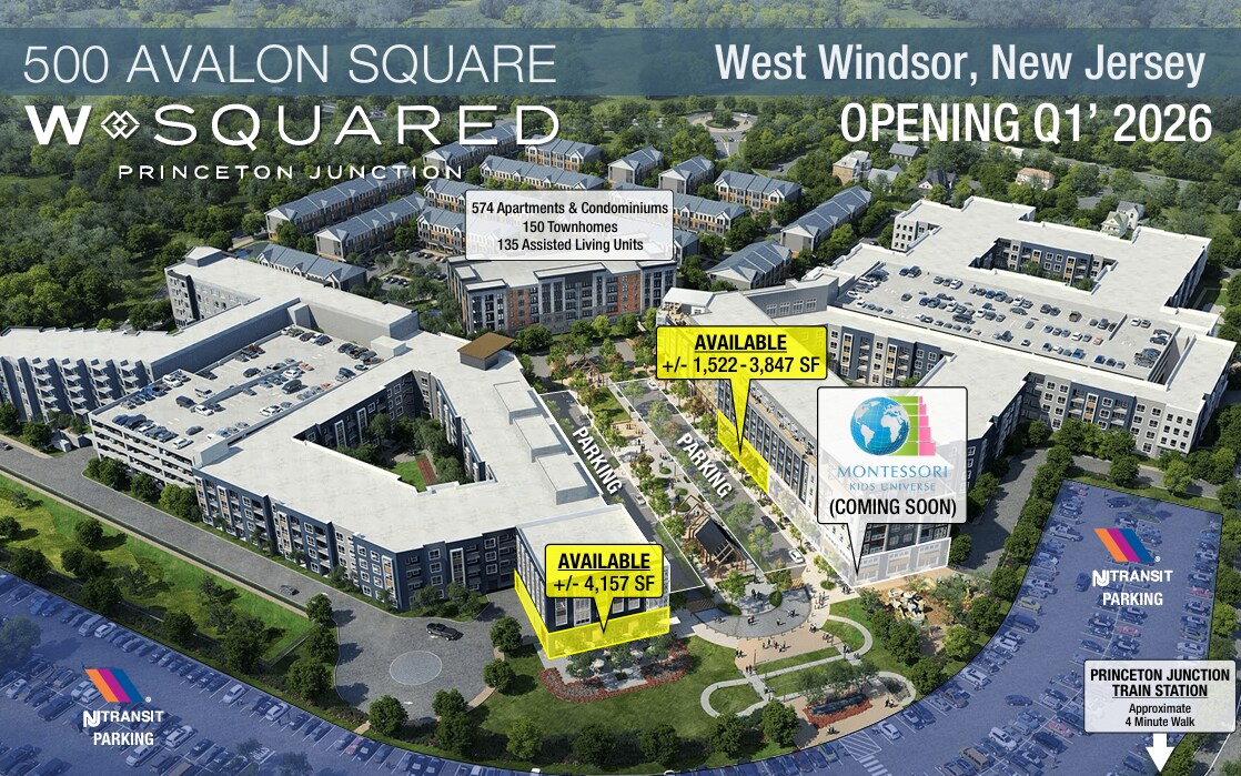 500 Avalon Sq, West Windsor, NJ à louer Photo de l’immeuble– Image 1 sur 5