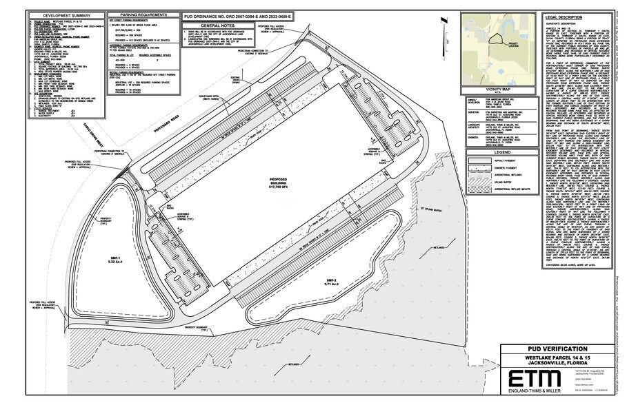 0000 Pritchard Rd, Jacksonville, FL à louer - Plan de site – Image 2 sur 4