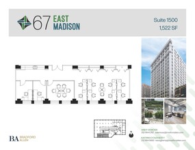 67 E Madison St, Chicago, IL à louer Plan d’étage– Image 1 sur 7