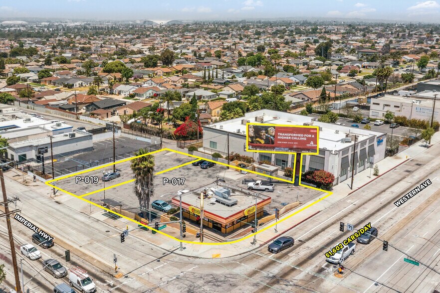 11251 S Western Ave, Los Angeles, CA à louer - Aérien – Image 3 sur 3