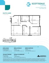 7373 N Scottsdale Rd, Scottsdale, AZ à louer Plan d’étage– Image 1 sur 1