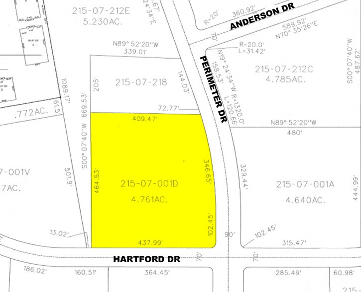 17200 N Perimeter Dr, Scottsdale, AZ à louer - Plan cadastral – Image 2 sur 17