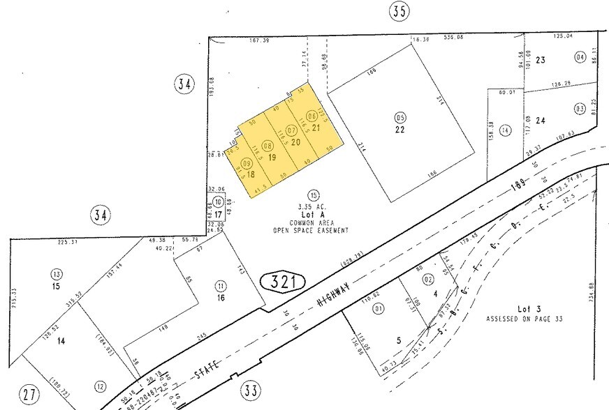 27264 Hwy 189, Blue Jay, CA à louer - Plan cadastral – Image 3 sur 12