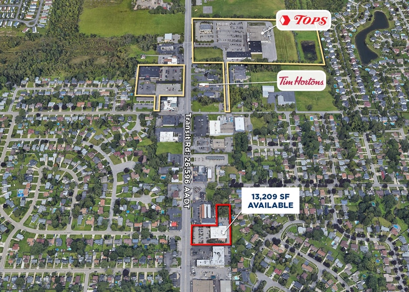 6221 Transit Rd, Depew, NY à vendre - Aérien – Image 2 sur 10