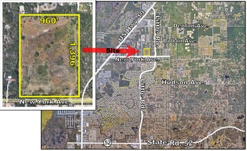 9221 New York Ave, Hudson, FL - Vue aérienne  vue de carte