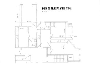 165 N Main St, Collierville, TN à louer Plan de site– Image 1 sur 1
