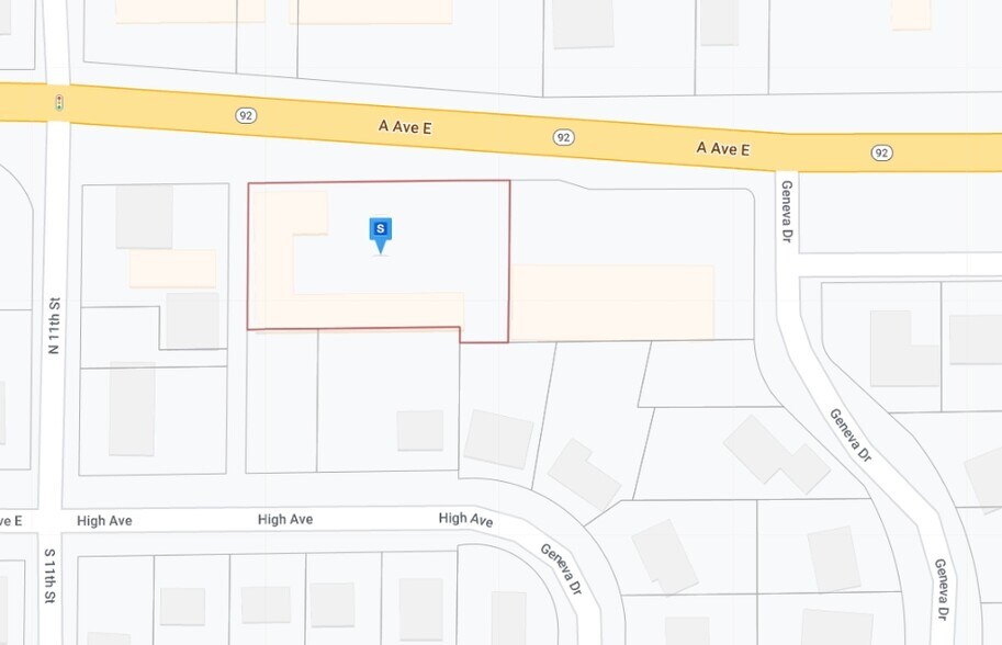 1210 A Ave E, Oskaloosa, IA à vendre - Plan cadastral – Image 2 sur 11