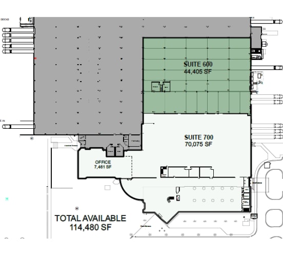 4300 36th St SE, Grand Rapids, MI à louer Plan d’étage– Image 1 sur 1