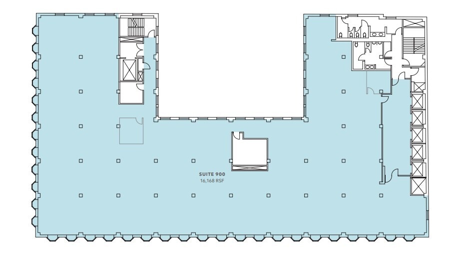 617 W 7th St, Los Angeles, CA à louer Plan d’étage– Image 1 sur 1