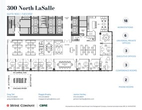 300 N LaSalle St, Chicago, IL à louer Plan de site– Image 1 sur 2