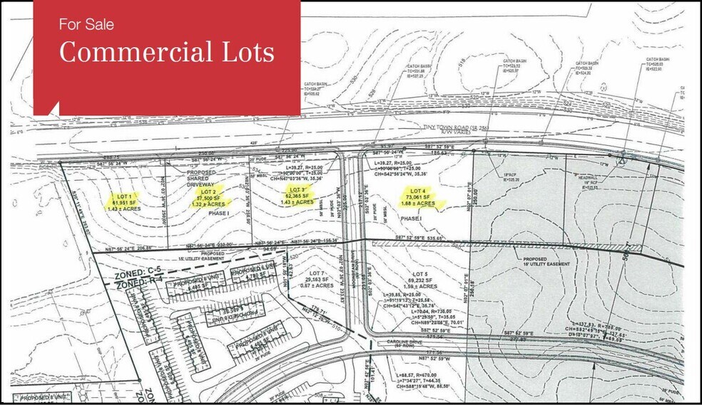 Tiny Town Road - 4 Lots, Clarksville, TN à vendre - Photo principale – Image 1 sur 1