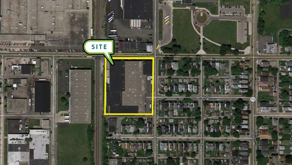 1226 Schaeffer St, Dayton, OH à louer - Aérien – Image 3 sur 9