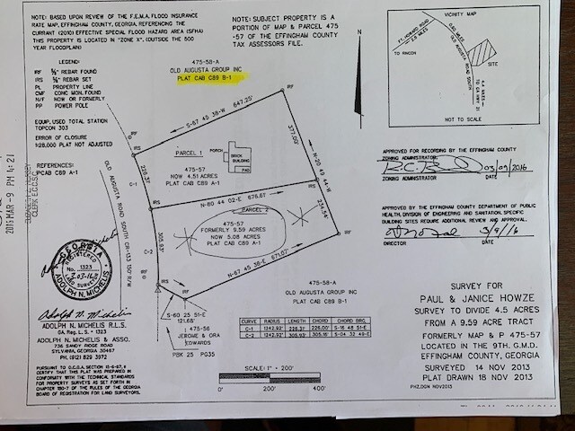801 S Old Augusta Rd, Rincon, GA à louer - Plan de site – Image 2 sur 6