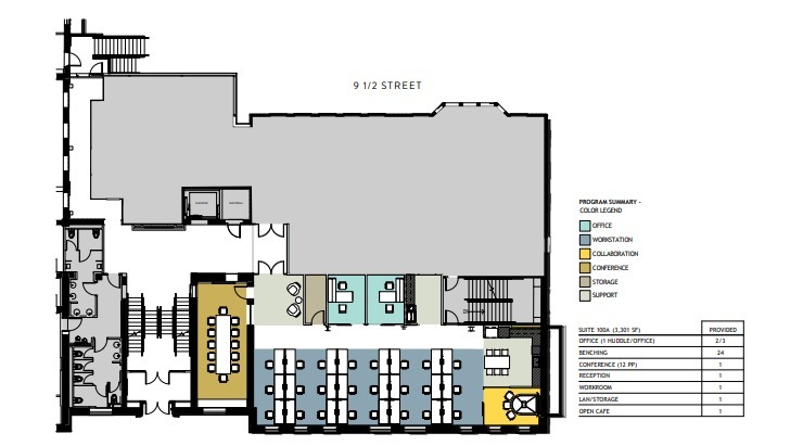 1923 Vermont Ave NW, Washington, DC à louer Plan d’étage– Image 1 sur 1